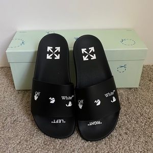 Brand new OFF-WHITE sliders